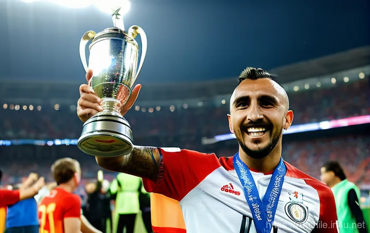 아르투로 비달 선수 분석 - **Prompt: "Vidal: The Unyielding Box-to-Box Midfielder"**
    Arturo Vidal in his prime, on a bright...
