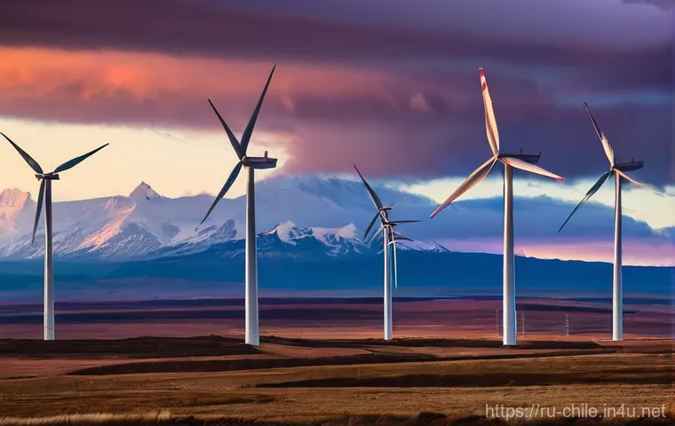 칠레의 친환경 에너지 산업 - **Prompt 1: Majestic Atacama Solar Farm at Dawn**
    A wide-angle, breathtaking shot of an immense ...
